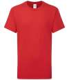 SS620B 613630 Fruit of the Loom Kids Iconic 195 T-Shirt Red colour image